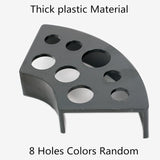 6/7/8/23 Holes Tattoo Ink Cup Holder Stand Makeup Accessories Random Color Trailer Supplies Tatoo Tool Pigment Brack Container