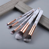 FLD5/15Pcs Makeup Brushes Tool Set Cosmetic Powder Eye Shadow Foundation Blush Blending Beauty Make Up Brush Maquiagem