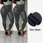 Pu Leather Leggings Latex Clothes for Women Plus Size Butt Leggings Sexy Leather Women'S Pants for Women Skinny Elastic Jeggings