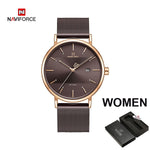 NAVIFORCE Women Watches Top Brand Luxury Waterproof Women Watch Fashion Couple Watch Bracelet watches donna orologio reloj mujer