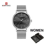 NAVIFORCE Women Watches Top Brand Luxury Waterproof Women Watch Fashion Couple Watch Bracelet watches donna orologio reloj mujer