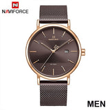 NAVIFORCE Women Watches Top Brand Luxury Waterproof Women Watch Fashion Couple Watch Bracelet watches donna orologio reloj mujer