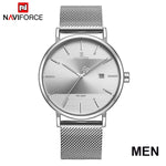 NAVIFORCE Women Watches Top Brand Luxury Waterproof Women Watch Fashion Couple Watch Bracelet watches donna orologio reloj mujer