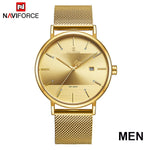 NAVIFORCE Women Watches Top Brand Luxury Waterproof Women Watch Fashion Couple Watch Bracelet watches donna orologio reloj mujer