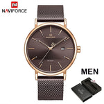 NAVIFORCE Women Watches Top Brand Luxury Waterproof Women Watch Fashion Couple Watch Bracelet watches donna orologio reloj mujer