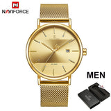 NAVIFORCE Women Watches Top Brand Luxury Waterproof Women Watch Fashion Couple Watch Bracelet watches donna orologio reloj mujer