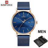 NAVIFORCE Women Watches Top Brand Luxury Waterproof Women Watch Fashion Couple Watch Bracelet watches donna orologio reloj mujer