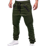 Men Casual Joggers Pants Solid Thin Cargo Sweatpants Male Multi-pocket Trousers New Mens Sportswear Hip Hop Harem Pencil Pants