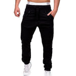 Men Casual Joggers Pants Solid Thin Cargo Sweatpants Male Multi-pocket Trousers New Mens Sportswear Hip Hop Harem Pencil Pants