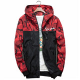 New Men Jackets Hooded Vespa Casual Camouflage Coats Male Hip Hop Streetwear Baseball Bomber Jacket Zipper Slim Fit Mens Outwear