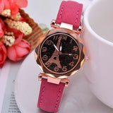 Casual Starry Sky Watches for Women Leather Band Ladies Quartz Wrist Watches Fashion Women Watches Laides Clock Relogio Feminino