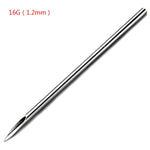 1pc 12G/14G/16G/18G/20G Disposable Sterile Body Piercing Needles Tattoo Piercing Needles For Navel Nipple Ear Nose Lip