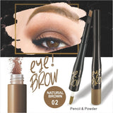 5 Colors 3D Magic Microblading Eyebrow Pencil Makeup Tool Tint 4 Tip Liquid Brow Tattoo Pen Waterproof Cosmetic Eye brow Liner