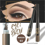 5 Colors 3D Magic Microblading Eyebrow Pencil Makeup Tool Tint 4 Tip Liquid Brow Tattoo Pen Waterproof Cosmetic Eye brow Liner