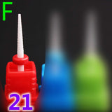 3/32'' Bullet Ceramic Nail Drill Bit Rotate Burr Milling Cutter For Manicure Pedicur Tools Electric Nail Drill Accessories