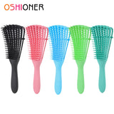 Oshioner 1pcs New Scalp Massage Comb Hair Brush Women Detangle Hairbrush Anti-tie Knot Professional Hair Brush Octopus Type Comb