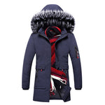 2020 New Men Jacket Coats Thicken Warm Winter Windproof Jackets Casual Mens Down Parka Hooded Outwear Cotton-padded Jacket Male