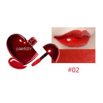 Lip Gloss Moisturizing Lip Glaze Liquid Lipstick Waterproof Long-lasting Heart-shaped Lip Makeup Cosmetics Non-stick Cup TSLM1