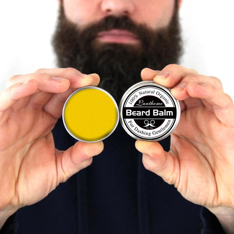 Professional Natural Moisturizing Beard Balm Soften Beard Conditioner Beard Balm Beard Shaping Cream Tool